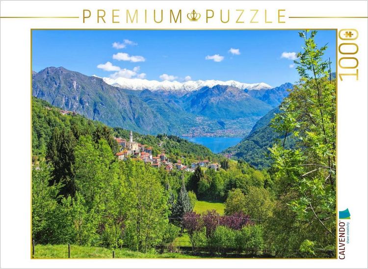 Produktbild: CALVENDO Puzzle Ramponio Verna | 1000 Teile Lege-Gr&ouml;&szlig;e 64x48cm Foto-Puzzle f&uuml;r gl&uuml;ckliche Stunden