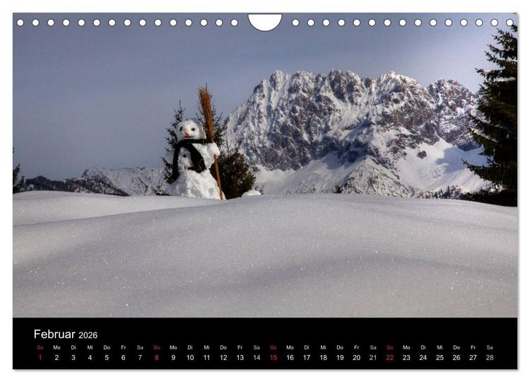 Produktbild: Bergblicke - Karwendel (Wandkalender 2026 DIN A4 quer), CALVENDO Monatskalender
