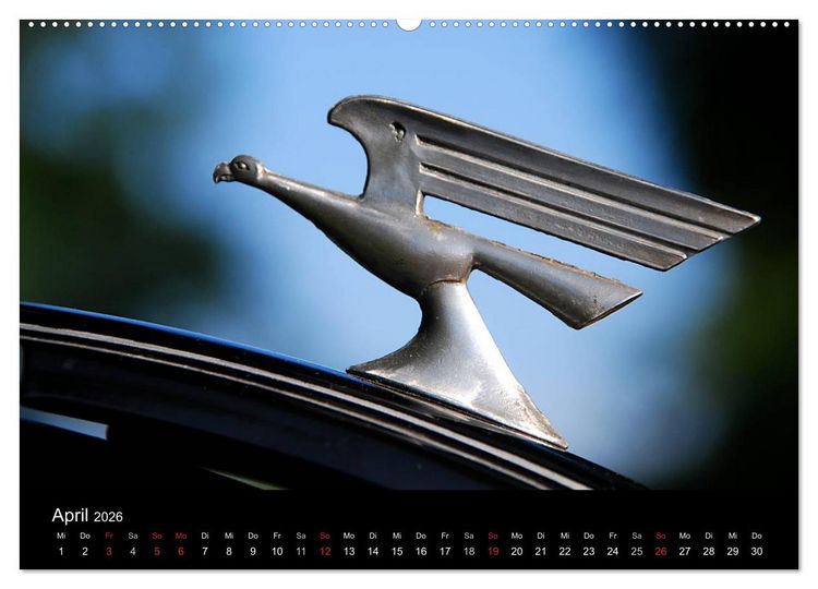 Produktbild: 1937 ADLER Fahrrad (Wandkalender 2026 DIN A2 quer), CALVENDO Monatskalender