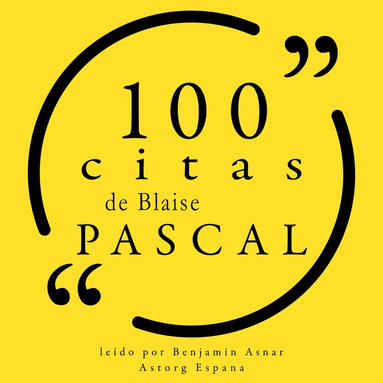 Produktbild: 100 citas de Blaise Pascal