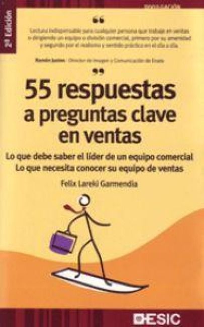 Produktbild: 55 respuestas a preguntas clave en ventas
