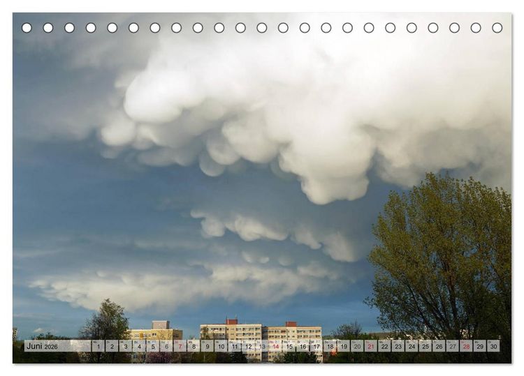 Produktbild: Wolke 7 (Tischkalender 2026 DIN A5 quer), CALVENDO Monatskalender
