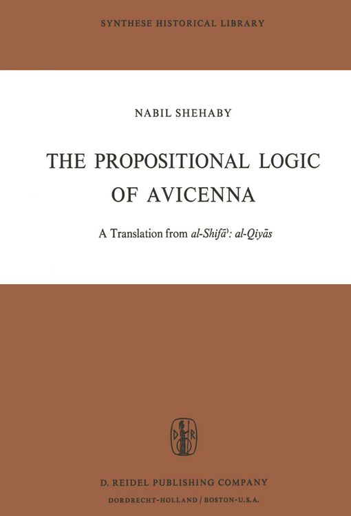 Produktbild: The Propositional Logic of Avicenna