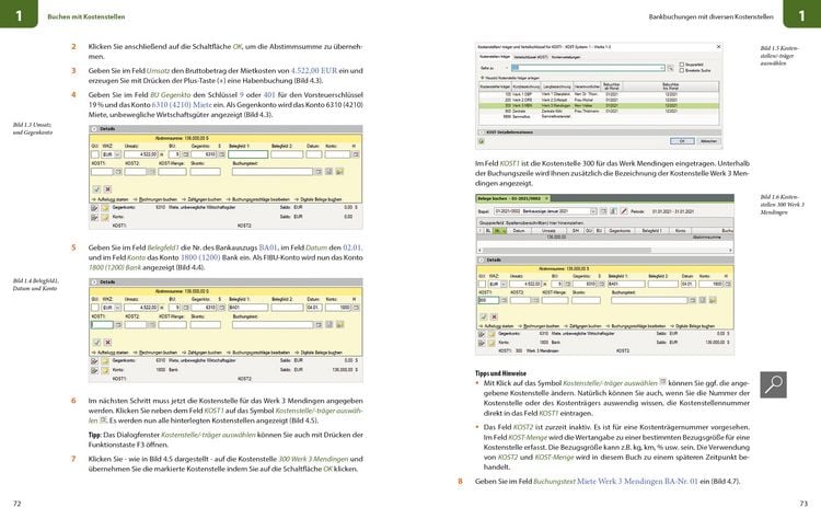 Produktbild: Finanzbuchhaltung mit Kostenstellen/Kostentr&auml;gern in der Praxis mit DATEV Kanzlei-Rechnungswesen