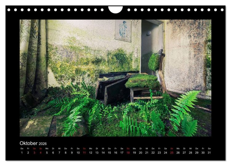 Produktbild: Die Sch&ouml;nheit des Verfalls - Lost Places (Wandkalender 2026 DIN A4 quer), CALVENDO Monatskalender