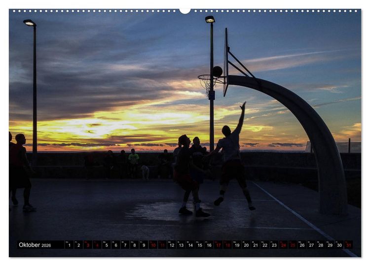 Produktbild: Basketball Action (Wandkalender 2026 DIN A2 quer), CALVENDO Monatskalender