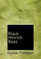 Produktbild: Klaus Hinrich Baas