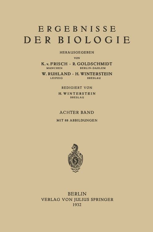Produktbild: Ergebnisse der Biologie