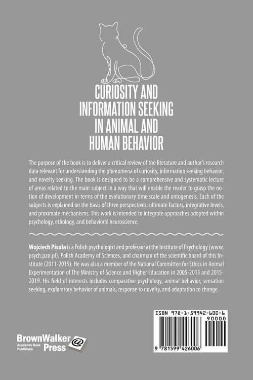 Produktbild: Curiosity and Information Seeking in Animal and Human Behavior