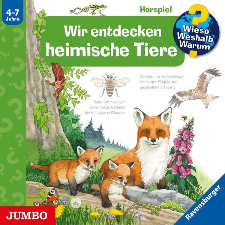 Produktbild: Wir entdecken heimische Tiere [Wieso? Weshalb? Warum? Folge 71]