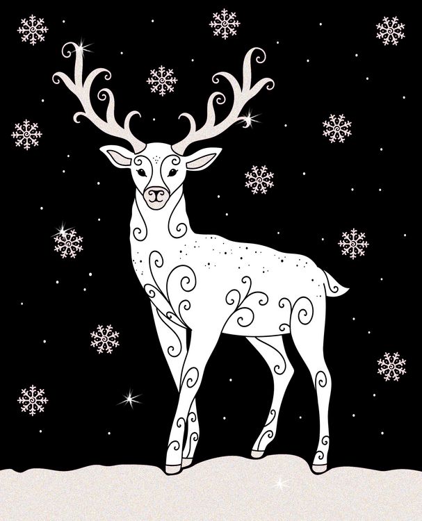 Produktbild: Glitzer-Malbuch - Magic Winter (Creative Time)
