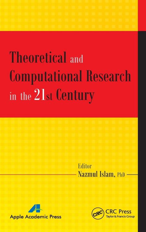 Produktbild: Theoretical and Computational Research in the 21st Century
