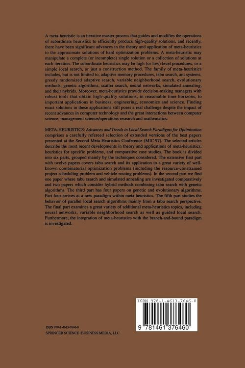 Produktbild: Meta-Heuristics