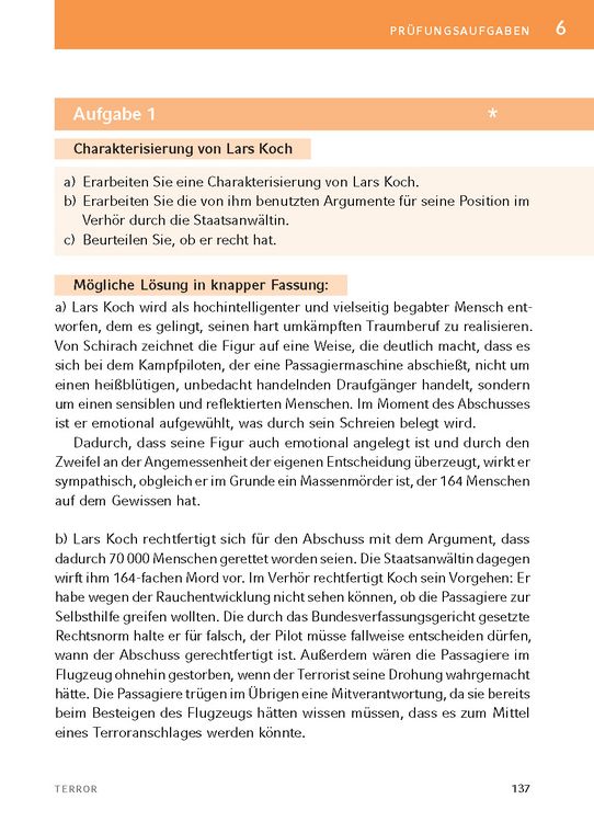 Produktbild: Terror von Ferdinand von Schirach