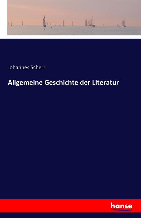 Produktbild: Allgemeine Geschichte der Literatur