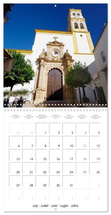 Produktbild: Marbella - Chic and Charming (Wall Calendar 2026 12 &times; 12 Inch) CALVENDO 12 Month Wall Calendar