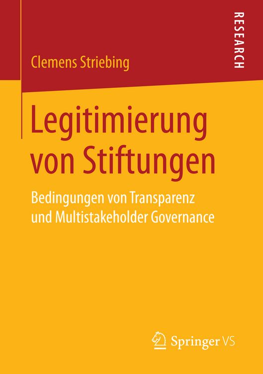 Produktbild: Legitimierung von Stiftungen