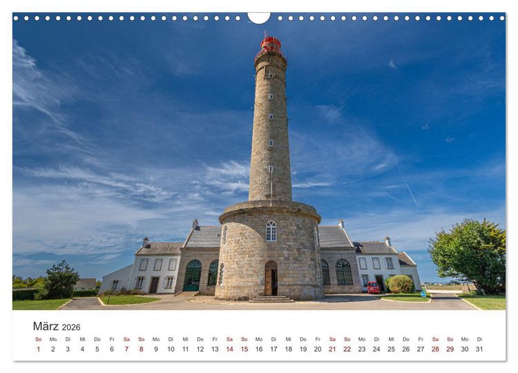 Produktbild: Die Bretagne - Traumpfade (Wandkalender 2026 DIN A3 quer), CALVENDO Monatskalender