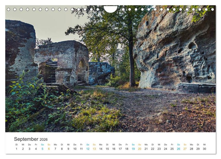Produktbild: Ha&szlig;berge - Burgen und Burgruinen (Wandkalender 2026 DIN A4 quer), CALVENDO Monatskalender