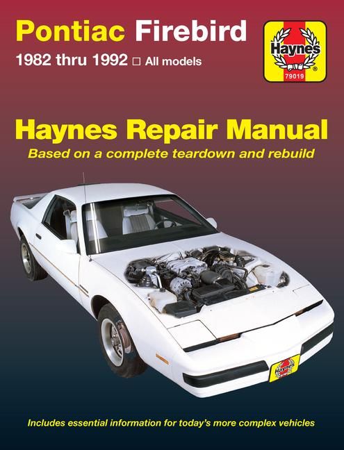 Produktbild: Haynes, J: Pontiac Firebird 1982-92