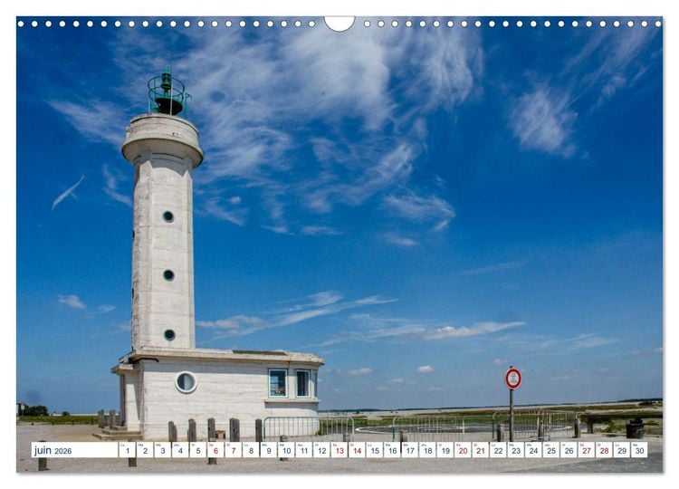 Produktbild: La c&ocirc;te picarde Le long des falaises (Calendrier mural 2026 DIN A3 vertical), CALVENDO calendrier mensuel