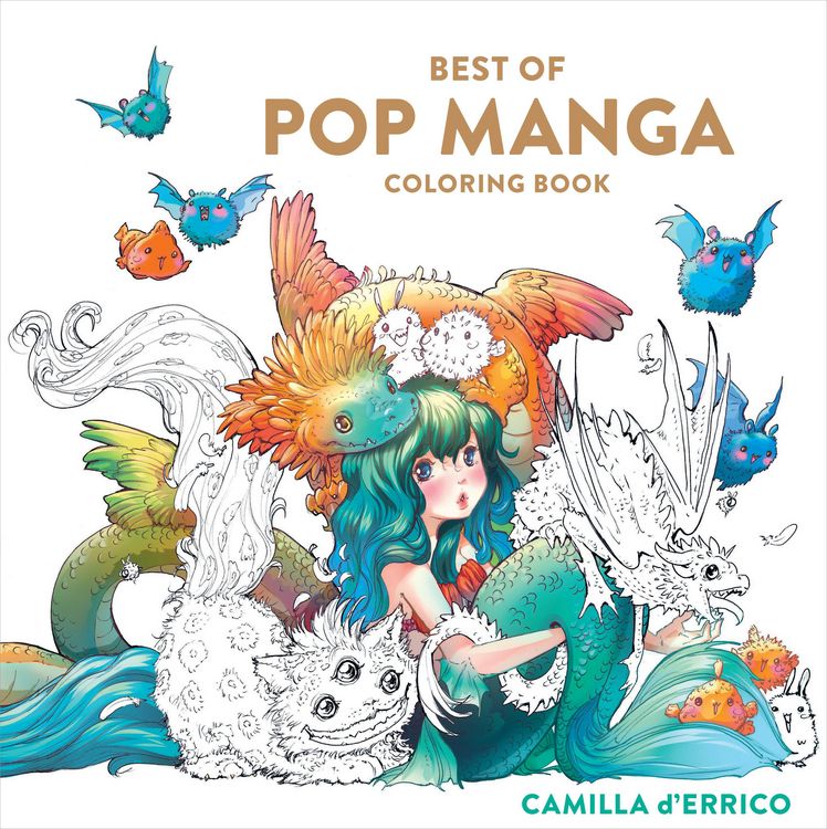 Produktbild: Best of Pop Manga Coloring Book