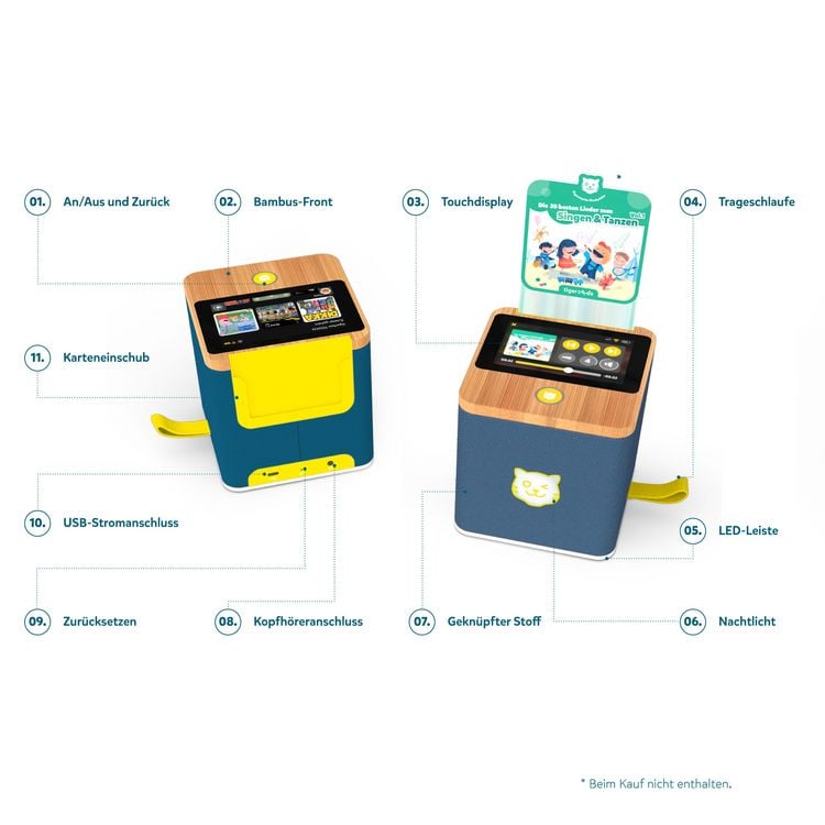 Produktbild: tigerbox TOUCH PLUS ( Royal Sun / dunkelblau ) - ltd. Edition
