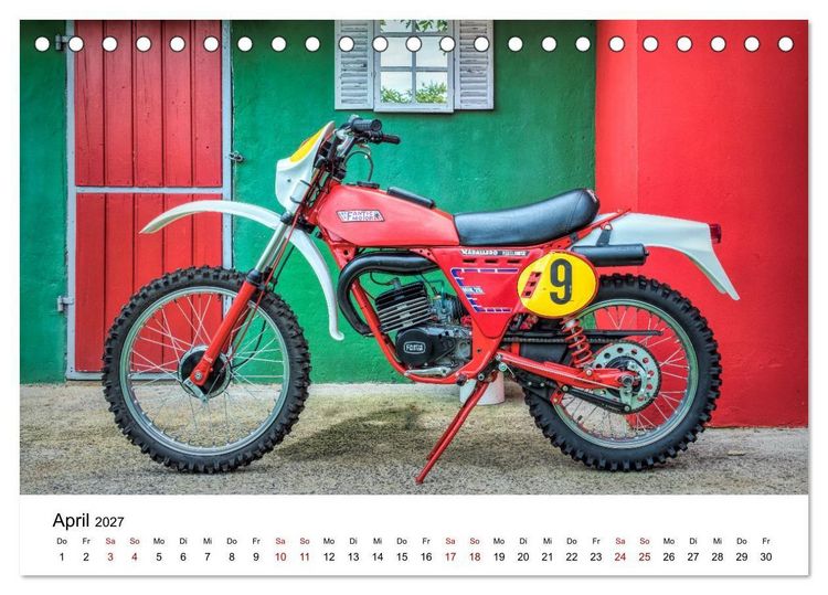 Produktbild: Bella Macchina (Tischkalender 2027 DIN A5 quer), CALVENDO Monatskalender
