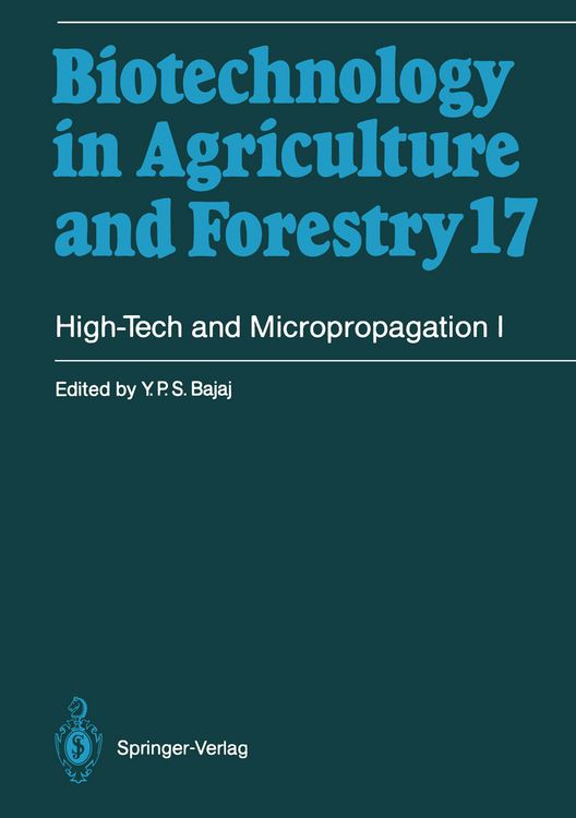 Produktbild: High-Tech and Micropropagation I