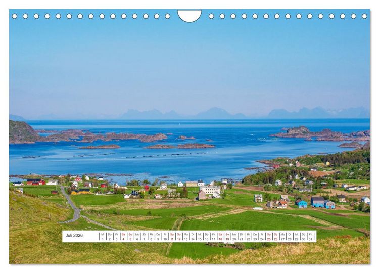 Produktbild: Norwegen - ein traumhaftes Reiseziel (Wandkalender 2026 DIN A4 quer), CALVENDO Monatskalender