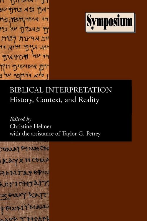 Produktbild: Biblical Interpretation
