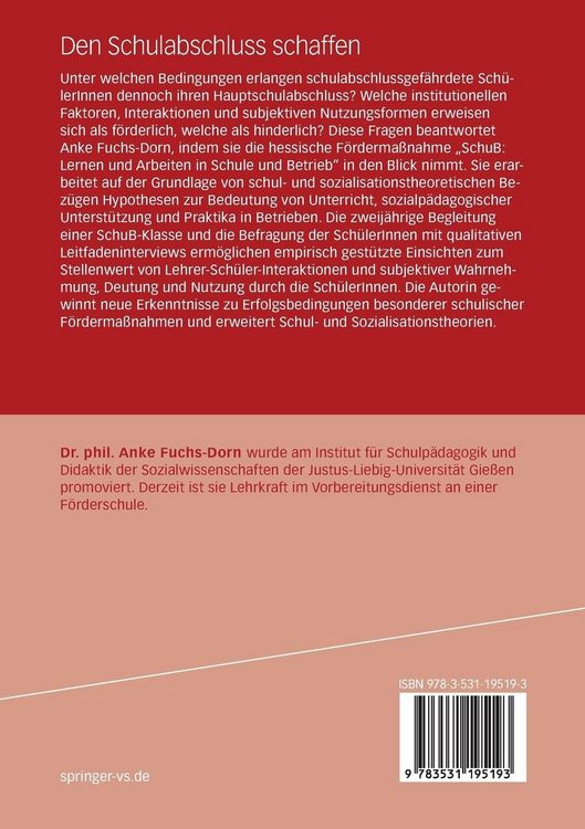 Produktbild: Den Schulabschluss schaffen