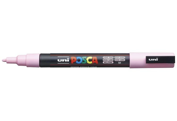 Produktbild: uni-ball Marker uni POSCA PC-3M hellrosa