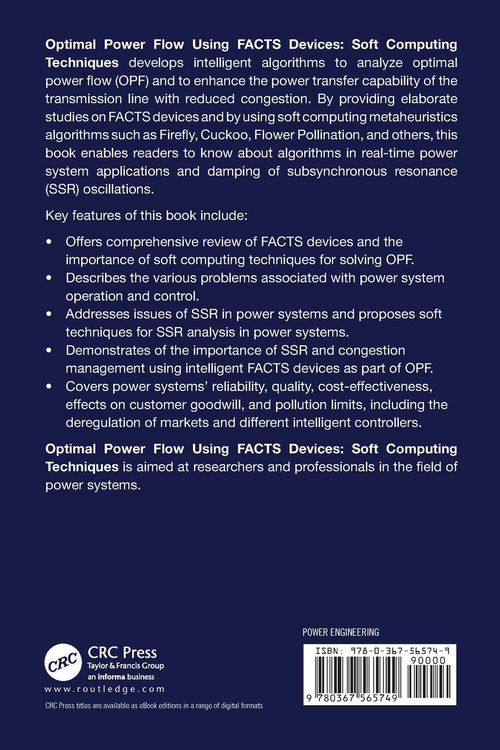 Produktbild: Optimal Power Flow Using FACTS Devices