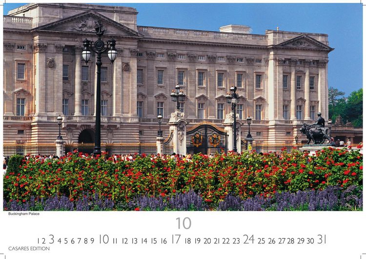 Produktbild: London Kalender 2027 &ndash; Wandkalender | Fotokalender England 35x50cm Grosses Format - Hochwertiger . mit Ansichten von Londons ikonischen Sehensw&uuml;rdigkeiten