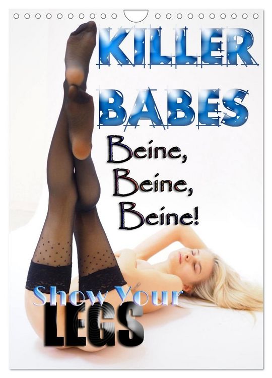 Produktbild: KILLERBABES - Show Your Legs! (Wandkalender 2026 DIN A4 hoch), CALVENDO Monatskalender