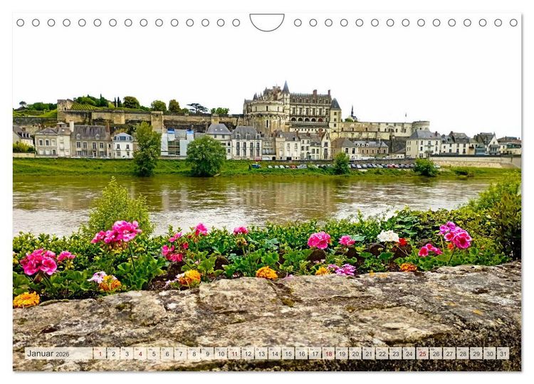 Produktbild: Romantisches Loiretal (Wandkalender 2026 DIN A4 quer), CALVENDO Monatskalender