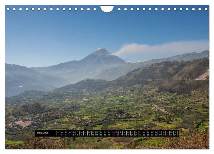 Produktbild: Ecuador (Wandkalender 2026 DIN A4 quer), CALVENDO Monatskalender