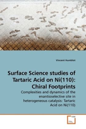 Produktbild: Humblot, V: Surface Science studies of Tartaric Acid on Ni(1