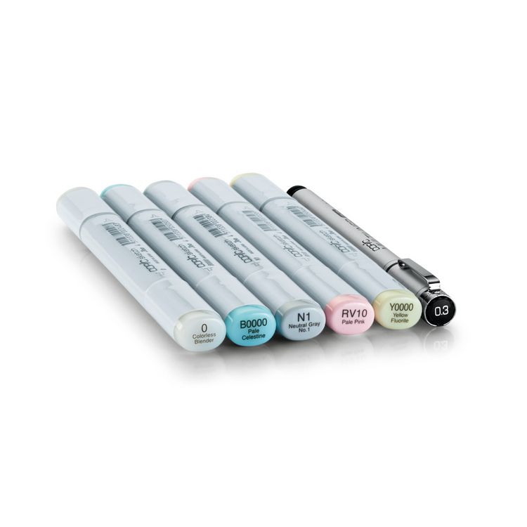 Produktbild: Copic Pinselmarker Set Sketch Blending Basic blending basic 6 St&uuml;ck