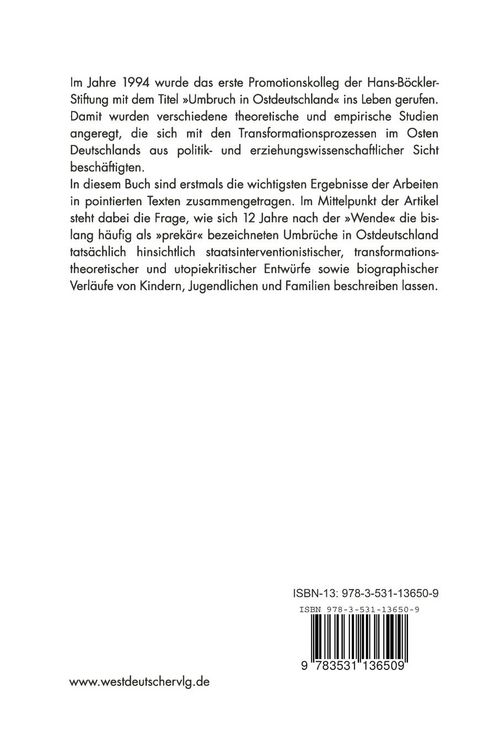Produktbild: Umbruch in Ostdeutschland