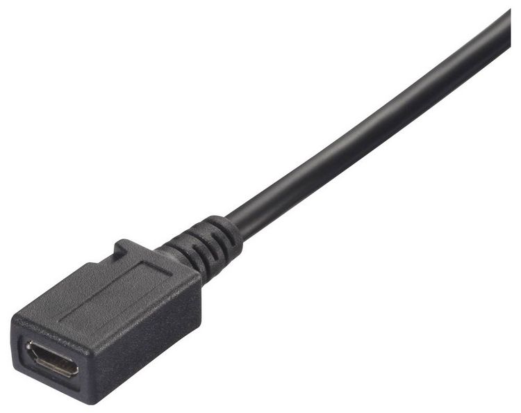 Produktbild: Renkforce USB 2.0 Adapterkabel [1x USB 2.0 Buchse Micro-B - 1x Klemmanschluss] RF-6443958 30 cm PVC-Mantel