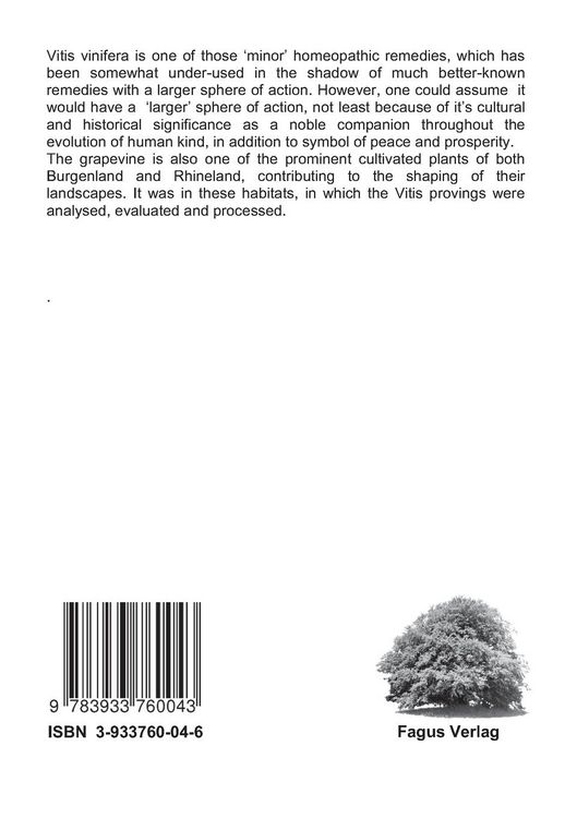 Produktbild: Vitis vinifera - Provings of Vine