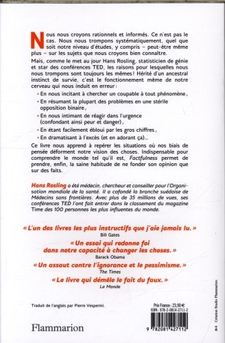 Produktbild: Factfulness : pourquoi le monde va mieux que vous ne le pensez