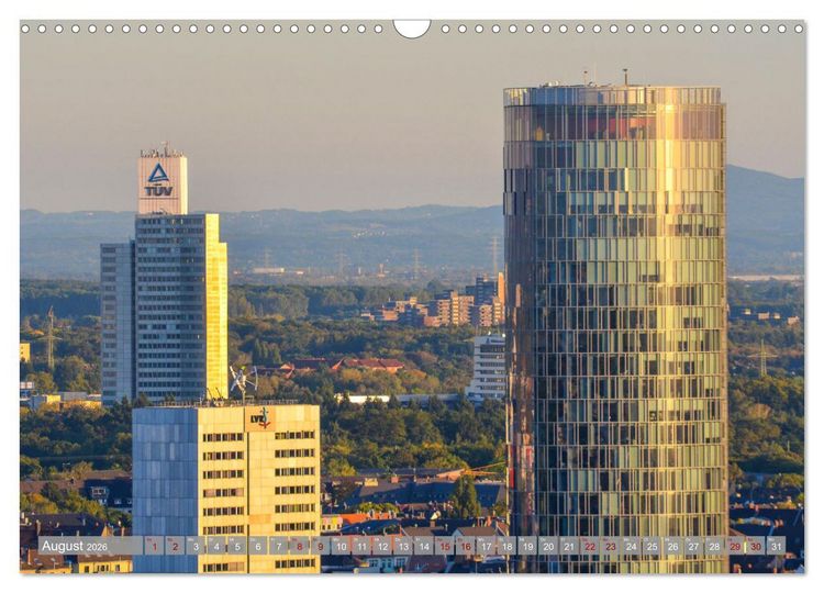Produktbild: Von K&ouml;lner D&auml;chern (Wandkalender 2026 DIN A3 quer), CALVENDO Monatskalender