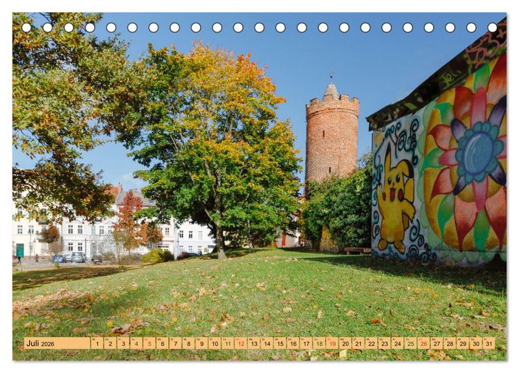 Produktbild: Domstadt F&uuml;rstenwalde Spree (Tischkalender 2026 DIN A5 quer), CALVENDO Monatskalender