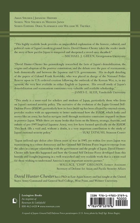 Produktbild: Creating Japan's Ground Self-Defense Force, 1945-2015