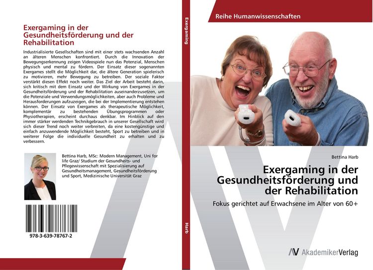 Produktbild: Exergaming in der Gesundheitsf&ouml;rderung und der Rehabilitation