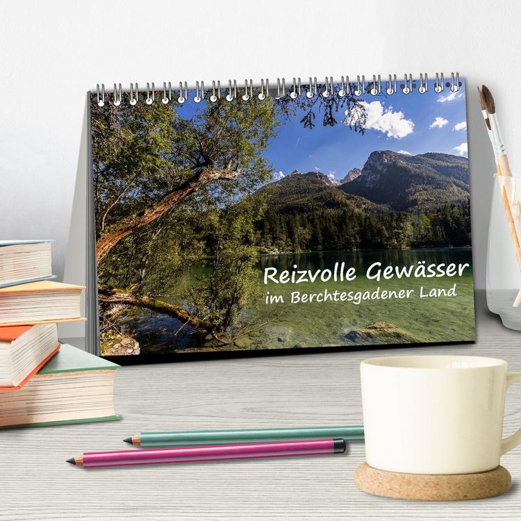 Produktbild: Reizvolle Gew&auml;sser im Berchtesgadener Land (Tischkalender 2026 DIN A5 quer), CALVENDO Monatskalender