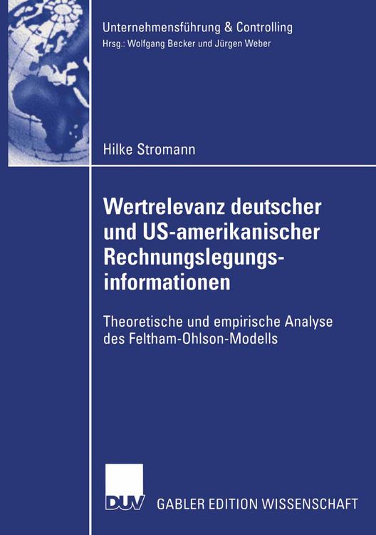 Produktbild: Wertrelevanz deutscher und US-amerikanischer Rechnungslegungsinformationen